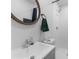 Elegant bathroom featuring modern sink, stylish mirror, and shower at 2903 Monterey Dr, Decatur, GA 30032