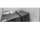 New matching stainless steel washing machine and dryer in laundry room at 2903 Monterey Dr, Decatur, GA 30032