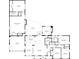 Detailed floor plan showcasing layout including bedrooms, bathrooms, kitchen, living spaces, and outdoor patio at 762 Rockbridge Nw Rd, Lilburn, GA 30047