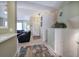 Open floor plan showcasing the living room with staircase leading to the upper level at 1047 Taso Trl, Acworth, GA 30101