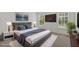 Comfortable bedroom with natural light, TV, nightstands, and cozy decor at 2372 Oberon Se Walk, Smyrna, GA 30080