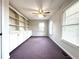 Office with built in storage and shelving, and large window with natural light at 238 Marks Rd, Mansfield, GA 30055