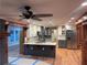 Bright kitchen with stainless steel appliances, granite counters, and updated cabinets at 1321 Earle Se Ct, Conyers, GA 30013