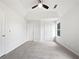Bright, spacious bedroom with a vaulted ceiling, plush carpet, two closets and a window at 25 Timber Ridge Dr, Cartersville, GA 30121