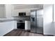 Modern kitchen featuring stainless steel appliances, light countertops and white cabinets at 25 Timber Ridge Dr, Cartersville, GA 30121