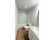 Bathroom featuring a tub/shower, toilet, and a vanity with a granite countertop at 5518 Legacy Trl, Douglasville, GA 30135