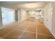Expansive living space featuring a view of the kitchen, ready for customization at 5518 Legacy Trl, Douglasville, GA 30135