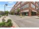 Attractive commercial building exterior with street-side retail shops and well-maintained landscaping at 6460 Cortland Walk, Alpharetta, GA 30005