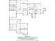 Complete home floorplans featuring basement, first, and second floors, showcasing overall layout at 312 Crabapple Springs Way, Woodstock, GA 30188