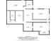 Basement floorplan featuring large rooms, storage, and utility area, maximizing space at 312 Crabapple Springs Way, Woodstock, GA 30188