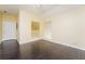 Bonus room with hardwood floors, offering versatile space for various needs at 5867 Trent Walk Dr, Lithonia, GA 30038
