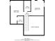 Second floor plan with bedrooms, bath, hall and walk in closet at 4695 Ravenwood Loop, Union City, GA 30291