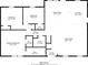Detailed floor plan showcasing the layout, dimensions, and key features of the home at , Lithonia, GA 30038