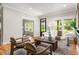 Inviting living room featuring hardwood floors, modern decor, and bright natural light at 1354 Mcpherson Se Ave, Atlanta, GA 30316