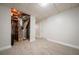 Utility area with modern HVAC system and a finished room in the basement, perfect for storage at 4495 Riders Ridge Trl, Snellville, GA 30039