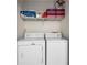 Functional laundry area with washer and dryer, providing convenience for everyday living at 472 Sherman Way, Decatur, GA 30033
