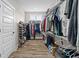 Spacious walk-in closet with ample storage and organization solutions at 1423 Hillcrest Rd, Bowdon, GA 30108