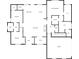 Detailed floor plan showcasing the layout of the home, including bedrooms, bathrooms, kitchen, and living areas at 1423 Hillcrest Rd, Bowdon, GA 30108