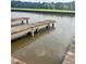 View of docks on the water, perfect for lake living and boating at 2237 Walt Stephens Rd, Jonesboro, GA 30236