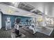 Spacious gym with state-of-the-art equipment for a complete workout experience at 878 Peachtree Ne St # 634, Atlanta, GA 30309