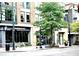 A street view showcases the building's location near popular establishments like Starbucks and public transportation at 878 Peachtree Ne St # 634, Atlanta, GA 30309