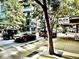 A street view showcases the property's access to local businesses like Blick Art Materials and urban surroundings at 878 Peachtree Ne St # 634, Atlanta, GA 30309