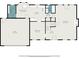 Main floorplan featuring kitchen, living room, dining room, and garage dimensions at 1956 Spencer Oaks Ln, Lithonia, GA 30058