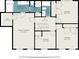 Second floorplan showcasing primary bedroom, walk in closet, primary bath, and three bedrooms at 1956 Spencer Oaks Ln, Lithonia, GA 30058