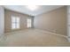 Neutral bedroom with plush carpeting and plantation shutters at 2370 Burch Cir, Brookhaven, GA 30319