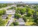 Aerial view showcases the property's location near Atlanta's downtown skyline at 918 Washington Sw St, Atlanta, GA 30315