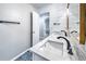 Modern bathroom with double sink vanity, marble countertops, and elegant fixtures at 1325 Starboard Way, Cumming, GA 30041