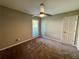 Bedroom with a ceiling fan, natural light and neutral color palette at 2610 Stokesley Way, Snellville, GA 30078