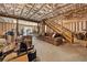 Unfinished basement area ready for your creative touches and additional living space at 111 Millstone Way, Canton, GA 30115
