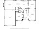 First-floor floor plan featuring a living room, kitchen, dining area, bedroom, and garage layout at 111 Millstone Way, Canton, GA 30115