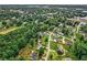 Expansive aerial view of a lush, green community with well-maintained homes and tree-lined streets at 140 Wilbanks St, Buford, GA 30518