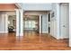 Spacious living room with beautiful hardwood floors and abundant natural light at 9967 Devonshire St, Douglasville, GA 30135