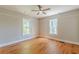 Bedroom featuring hardwood floors and two windows at 1967 West John Calvin Ave, Atlanta, GA 30337