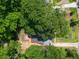 Overhead aerial shot of a house surrounded by mature trees at 2272 Desmond Dr, Decatur, GA 30033