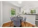 Cozy dining area with hardwood floors and view to the living room at 2272 Desmond Dr, Decatur, GA 30033