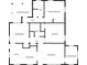Detailed floor plan showcasing the layout of the home, including bedrooms, bathrooms, and living spaces at 2272 Desmond Dr, Decatur, GA 30033