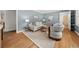 Cozy living room featuring hardwood floors, neutral paint, and comfortable seating at 2272 Desmond Dr, Decatur, GA 30033