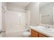 Bathroom features include a shower-tub combo, toilet, vanity with sink, and medicine cabinet at 4544 Parkview Sq, Atlanta, GA 30349