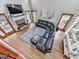 Bright living room features a fireplace, large windows, and comfortable seating at 106 Twilight Overlook, Canton, GA 30114