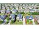 An aerial view of a well-manicured neighborhood with beautiful homes and mature trees at 1054 Morgan Garner Sw Dr, Lilburn, GA 30047