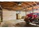 Spacious garage with high ceilings and room for car, motorcycle, and storage at 150 Wilbanks St, Buford, GA 30518