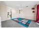 Elegant dining room with a stylish chandelier, and ample space for entertaining at 1592 Smithson Ct, Lithonia, GA 30058