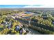 Aerial view of the neighborhood and nearby schools at 248 Montrose Dr, Mcdonough, GA 30253