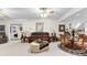 Open basement features a comfortable seating area with an elegant table and a dinette with seating for four at 248 Montrose Dr, Mcdonough, GA 30253