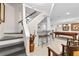 Finished basement with a wet bar, pool table and lounge area at 248 Montrose Dr, Mcdonough, GA 30253