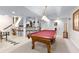 Finished basement with a bar and pool table, perfect for entertaining at 248 Montrose Dr, Mcdonough, GA 30253